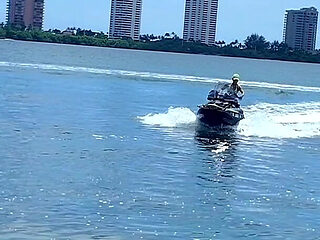 Sucking & Fucking My Jetski Instructor's Dick on the Beach