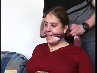 Sexy vintage BDSM fisting movie of a male slave