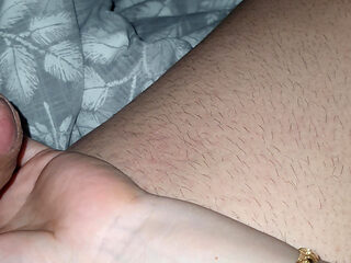 Chubby step son let step mom grab his big dick in erection