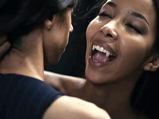 Ebony Vampire Lia Lin Dominates Latina Slave Penelope Quente in Hardcore Lesbian Hypno Sex