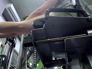Extreme Squirting in the Gym