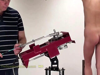 Debbie Spanking Machine - Bare Back Whipping