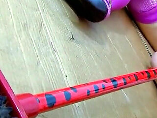 Kinky teen Nathalie gets ass fucked by her step brother and objects pushed in