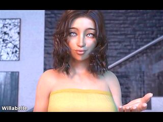 Summertime saga in a fap house with a sex note twist