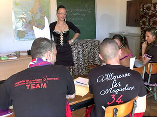 Teacher brings boys in for an orgy