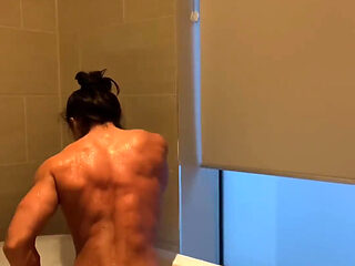 Rub my strong back