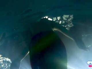 Captive Mermaid Teases You in the Pool