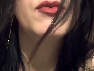 Desperate to Pee - Shiny Leather Boots, Ripped Pantyhose and Intense Pee Fetish Play