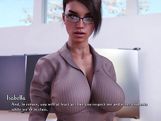 Being a Dik - Would Love to Motorboat Those Fine Big Teacher Tits