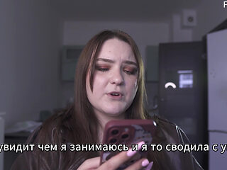 Porn Story - She Was Naked Playing with the Seller While the Customers Were Walking by (russian, Light Femdom, Naked in Public)