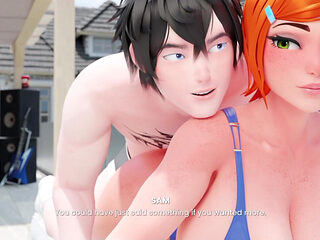 Gwen From Benten Is Fucked During Workout. She Saws My Hard Dick and Fucks