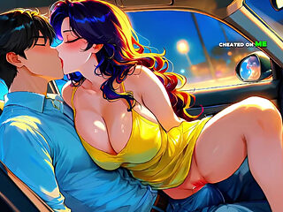 Betrayed 39-year-old Latina Wife Gets Fucked Hard by Taxi Driver on the Road - Ai Animation