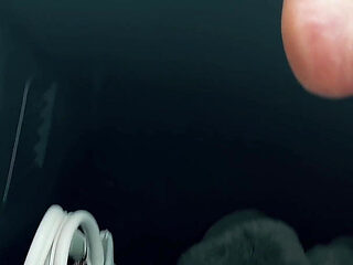 Roadtrip Cum - Foot Tease, New Pussy Piercing and Real Orgasm