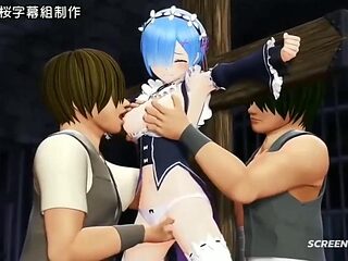 Beautiful Maid Completely Restrained: Asian, Japanese  Hentai Porn