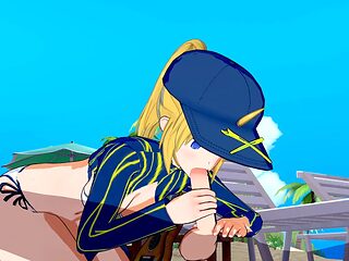 Mysterious heroine gives a wild cowgirl ride in uncensored FGO scene