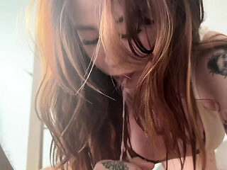 Step Sister Teaches Me How To Fuck and Then Begs For My Cum - Rosie Rider