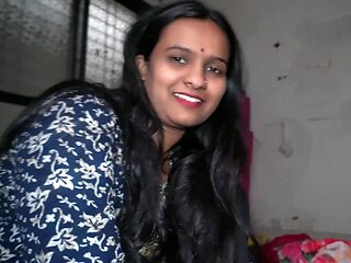 Indian woman with sexy feet plays with a penis