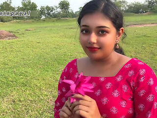 Village Desi Cute girl with her lover hindi mms Xxxx, village girl tight pussy fuck