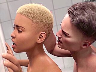 Black Milf Teacher Cheats On Her Cuckold Husband With A Young Cock In The College Toilet - Taboo University (steam Game)