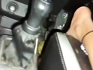 Hot Indian Teacher Fucks Student in Car After Dropping Her Home - Sonia in Action