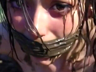 Trash Bondage Humiliation - Desperate Woman Craving Creampie