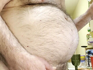 Coach Karl's Mid-afternoon Stiffy During a Live Cam Show 6231