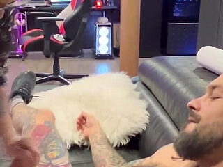 First Time Anal with My Step Stepbrother for Me and It Was Hard Because My Ass Was Virgin