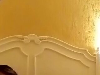 Mexican MILF gives a deep blowjob and rides cock in various positions