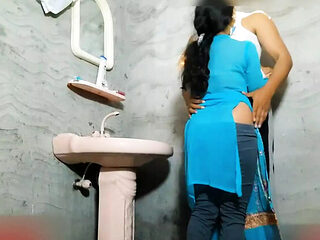 Desi Teen Girl First Time Sex With Step Brother In Bathroom - Tight Pussy Hardcore Fuck