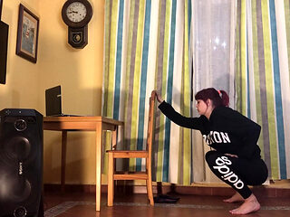 Stretching. Show-hide Belly