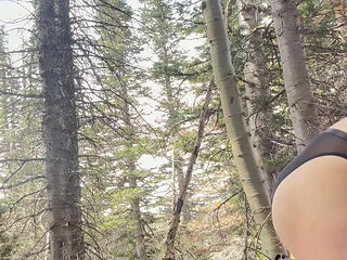 Fucked on a Walk in the Woods