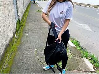 Student's Anal Exploration with Teacher in Car