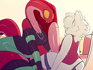 Car Toon - By The Snake - Hard Pussy Creampie In Cowgirl