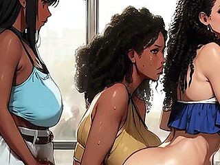 Big Titty Lesbian Hentai Milfs Drink Each Others Milky Tittys On The Bus In New Spicy Toons Hentai!