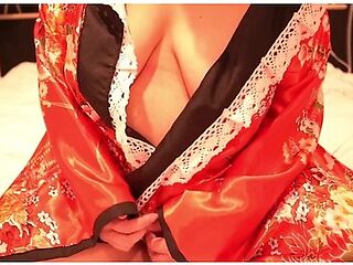 Amateur Japanese Kimono Cosplay Huge Boobs Panty Pussy Kawaii Asian Girl - Kawaii Girl