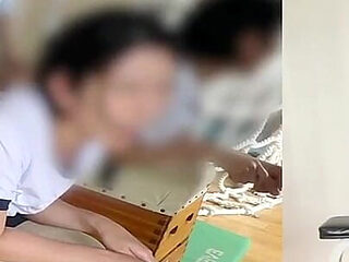 #181 Amateur Creampie, Sex with Cute Japanese/ Call Students to the Gym and Cum