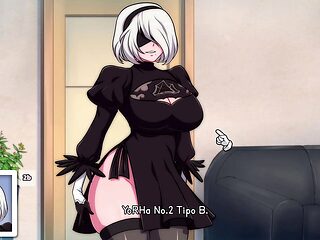 Epic anime gaming with Nier Automata's voluptuous booty