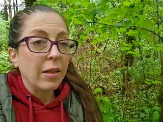 Hairy Nerdy Faery Outdoor Pee