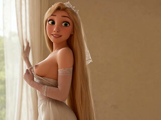 Rapunzel Gets Tangled With Photographer's Big Cock POV