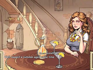 Professor and audience play a naughty strip game with a Harry Potter twist