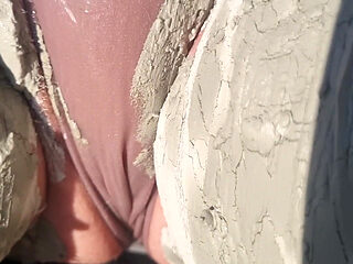 Julie Cunningham Pissing Her Muddy Knickers