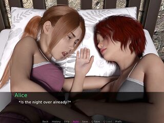 Youthful mom with a big booty in an animated fantasy adventure