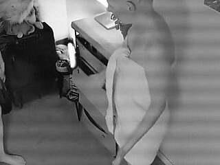 Horny Nylon Masturbation Together with Her Femboy with Amazing Scene!