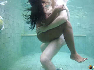 Johntronx - Wet POV Pool Sex with a Gorgeous Malaysian Babe
