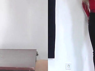 Mistress Tatjana Tramples for a Long Time but the Slave Will Not Have an Orgasm Pp