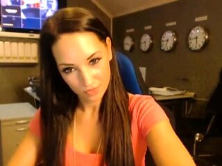 Naughty Teen Secretary on Webcam