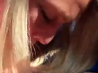 Old Man Picks up Cheerleading Teen at the Park and Gets Head