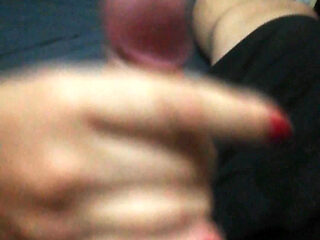 She Helps Him Masturbate