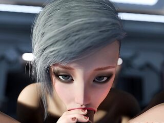 Meta Orbit Best Deepthroat Assfuck in Space Cumshot