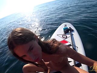 Paddleboard Babes Big Cock Cumshot